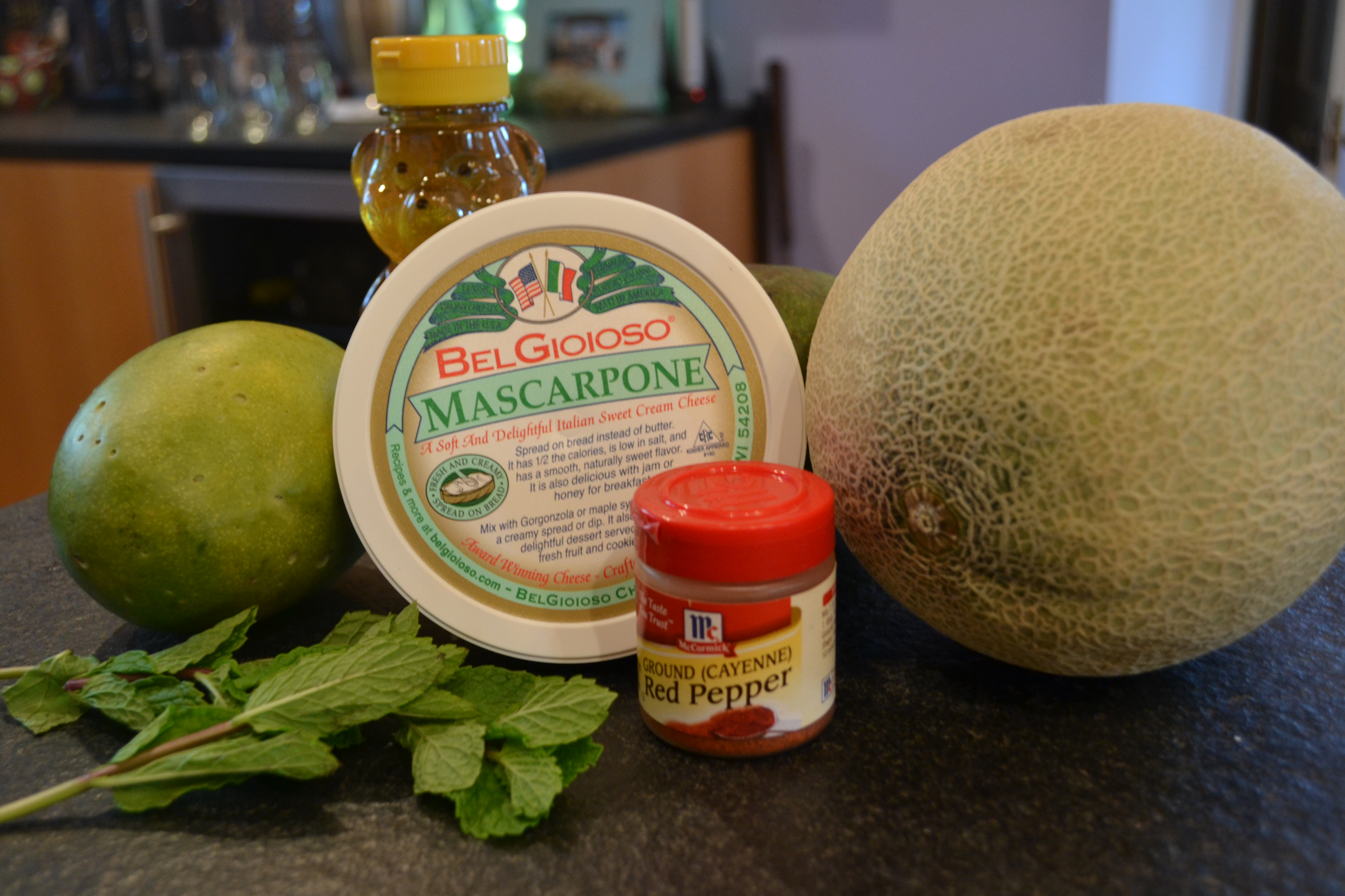 Grilled Mango and Cantaloupe Dessert Natalie Paramore