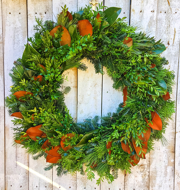 graciousgarlandsrealchristmaswreathaustintx Natalie Paramore