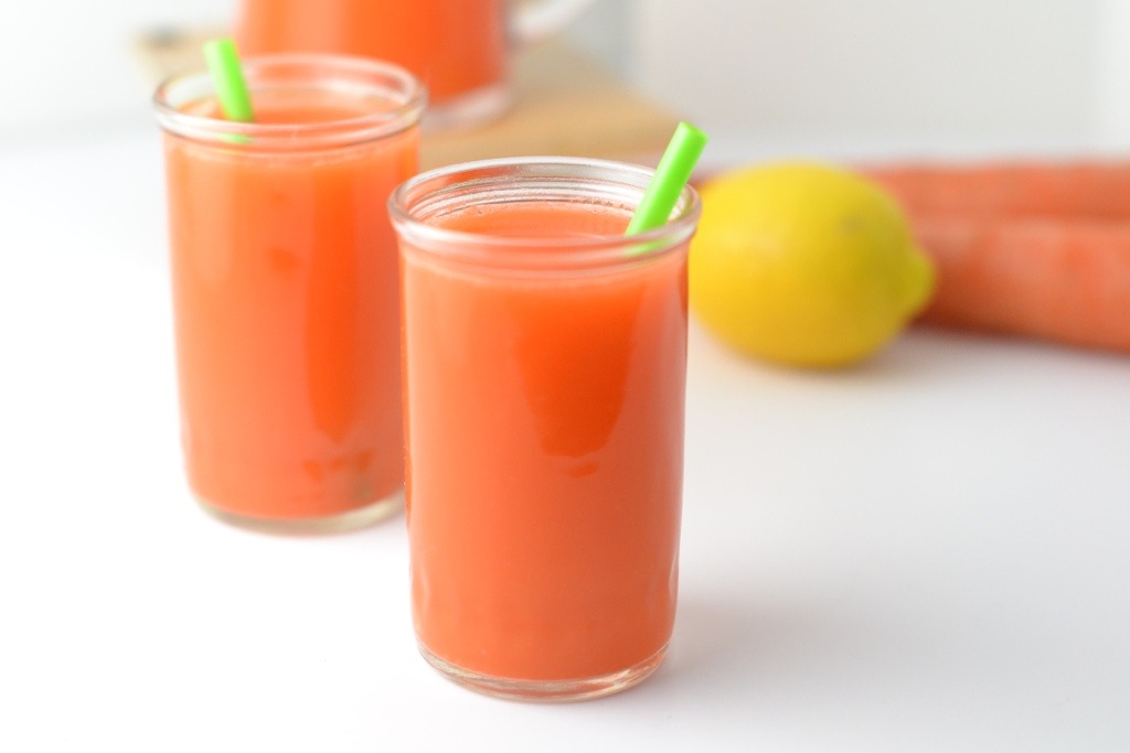 How to Make Juice Without a Juicer Carrot Ginger Natalie Paramore