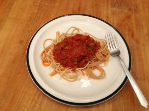 Full plate of spaghetti_Food Fetish