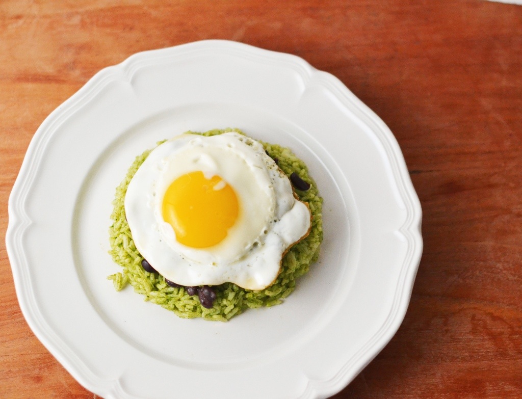 Black Bean and Fried Egg Rice Bowl Natalie Paramore