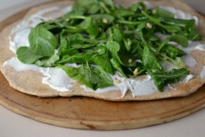Pizza Bianca with Whipped Ricotta and Goat Cheese_Food Fetish