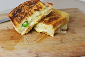 White Cheese Jalapeño and Pepperoni Grilled Cheese_Food Fetish