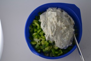 Crunchy Greek Yogurt Vegetable Salad_Food Fetish