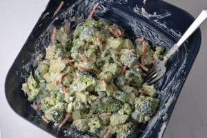 Crunchy Greek Yogurt Vegetable Salad_Food Fetish