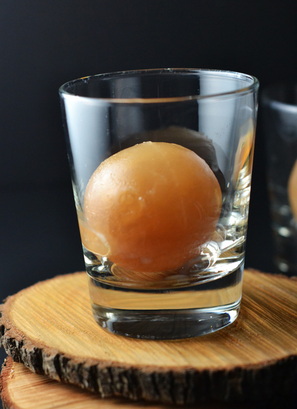 Apple Cider Iceball Cocktail by Natalie Paramore