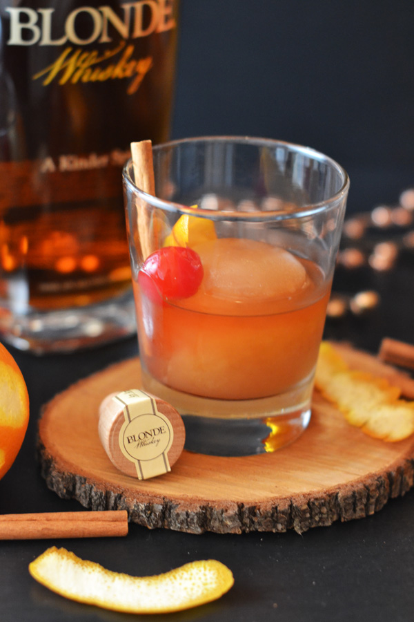 Spiced Apple Cider Old Fashioned by Natalie Paramroe