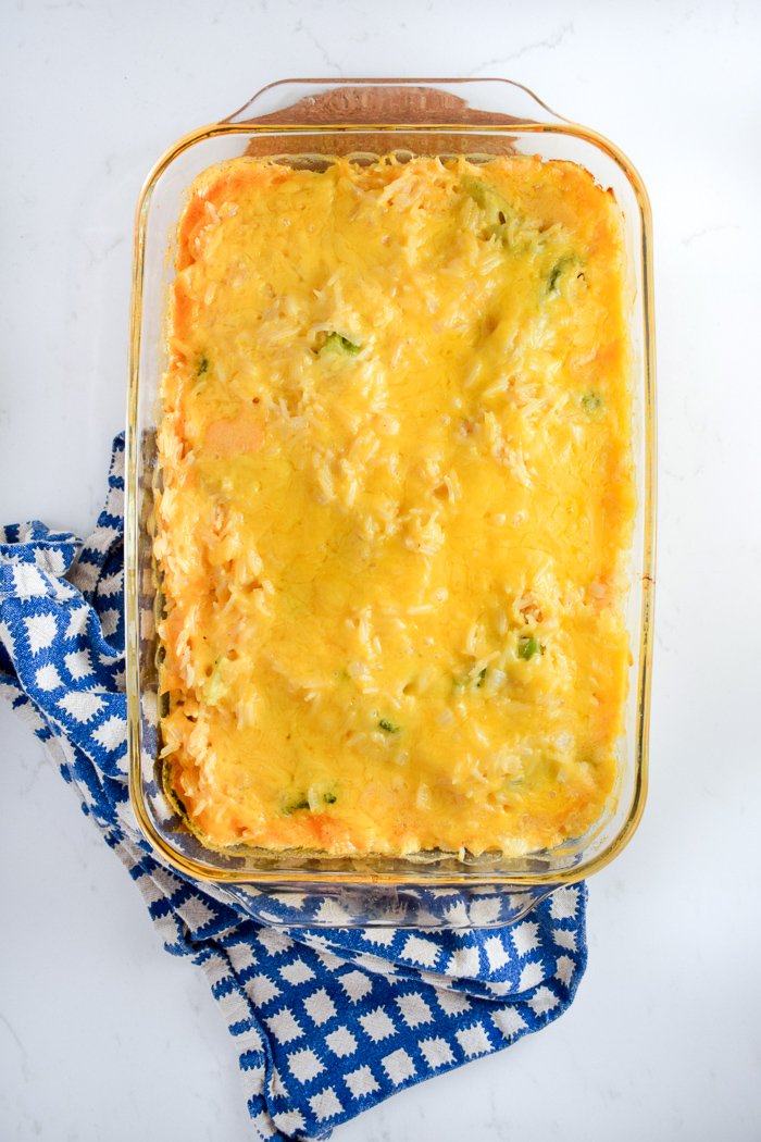 Cleaned Up Broccoli Cheese Rice Casserole - Natalie Paramore