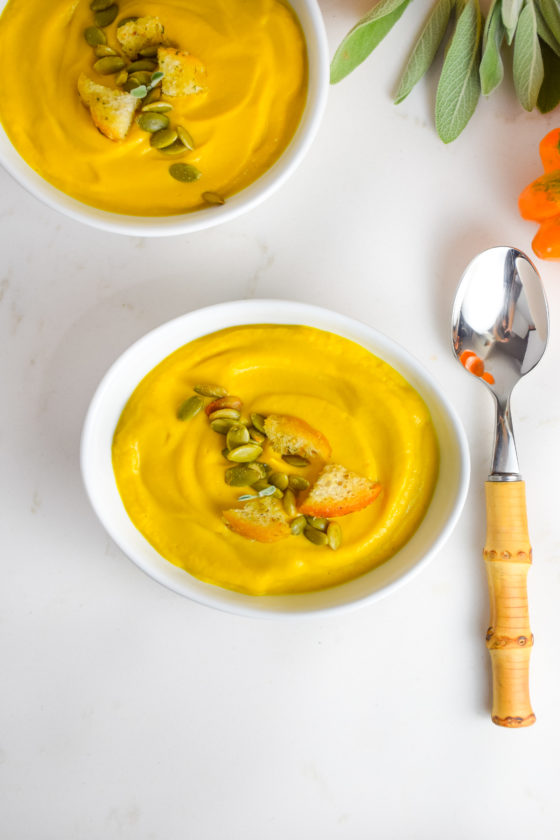 Pumpkin Sage Soup