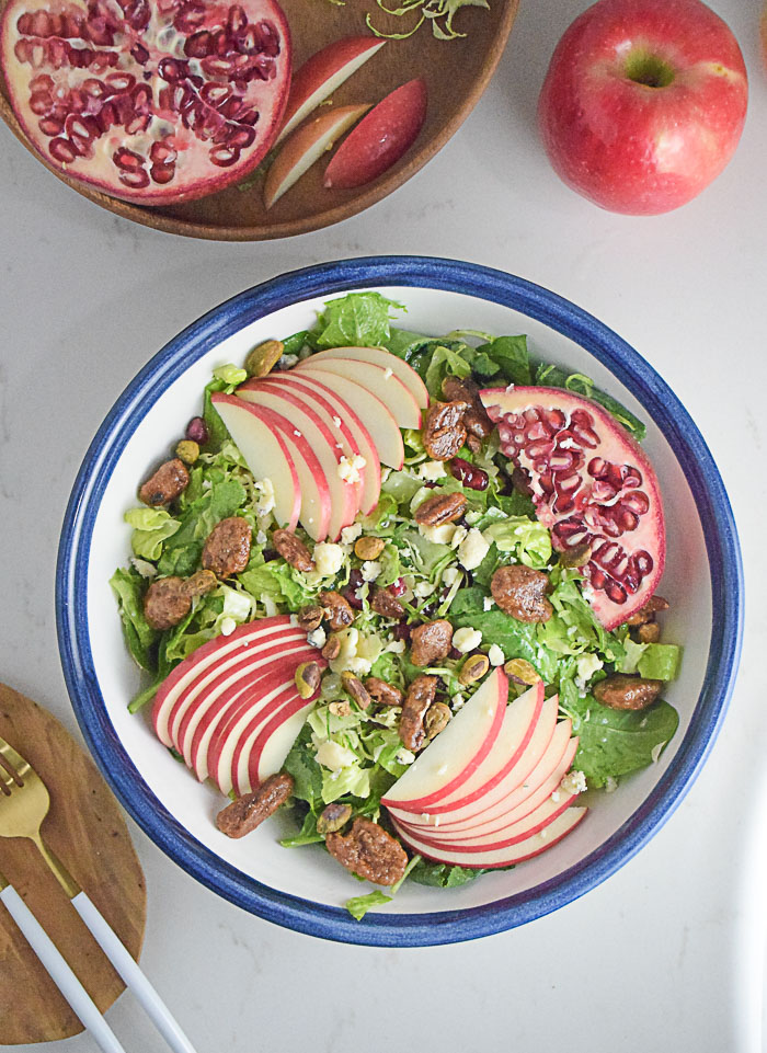Fall Holiday Salad with Pomegranates_Natalie Paramore