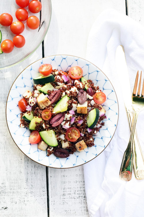 Greek Quinoa Salad Recipe_Natalie Paramore