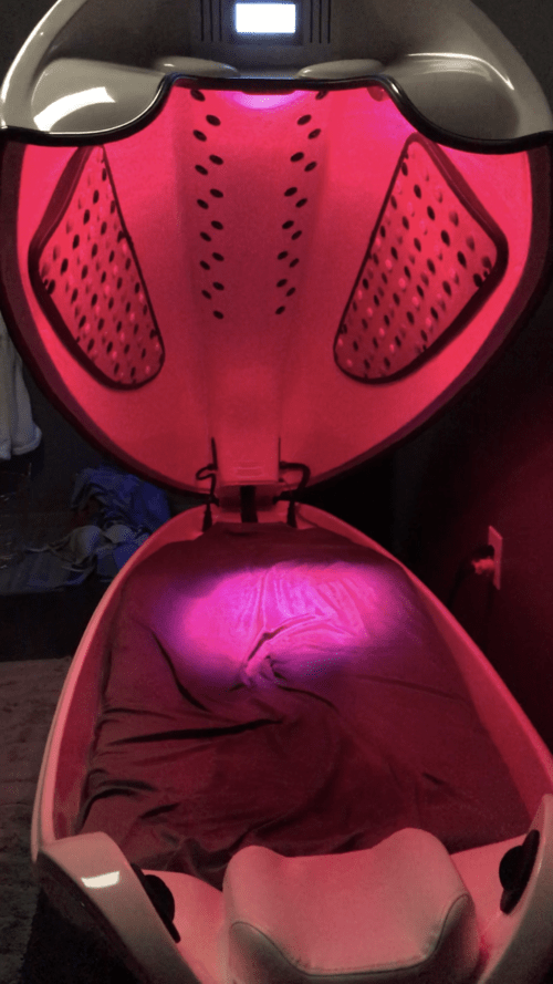 Infrared Sauna Cocoon Experience