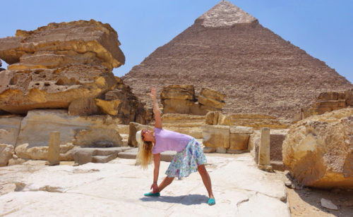 Jennifer Pierce Traveling Yoga