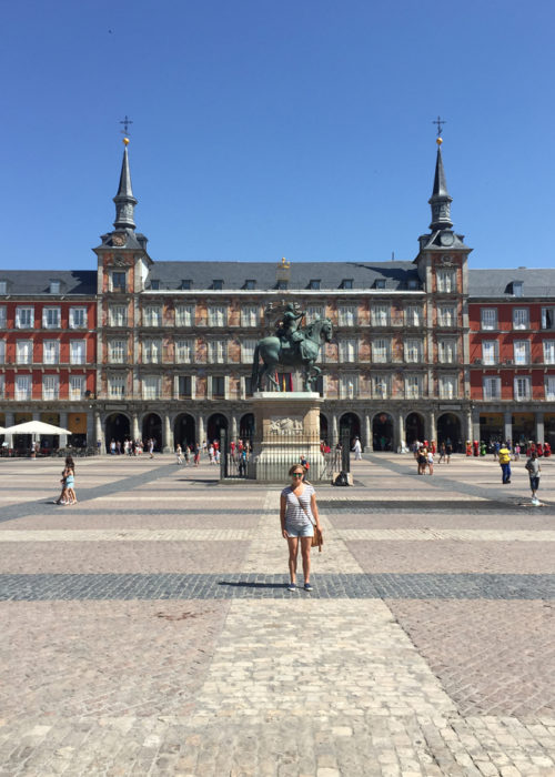 Plaza Mayor in Madrid Spain_Natalie Paramore