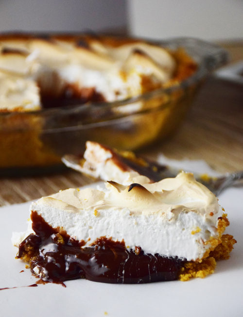 How to make S'mores pie recipe