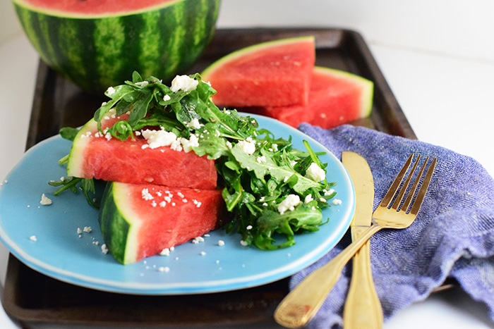 Watermelon Wedge Salad by Natalie Paramore